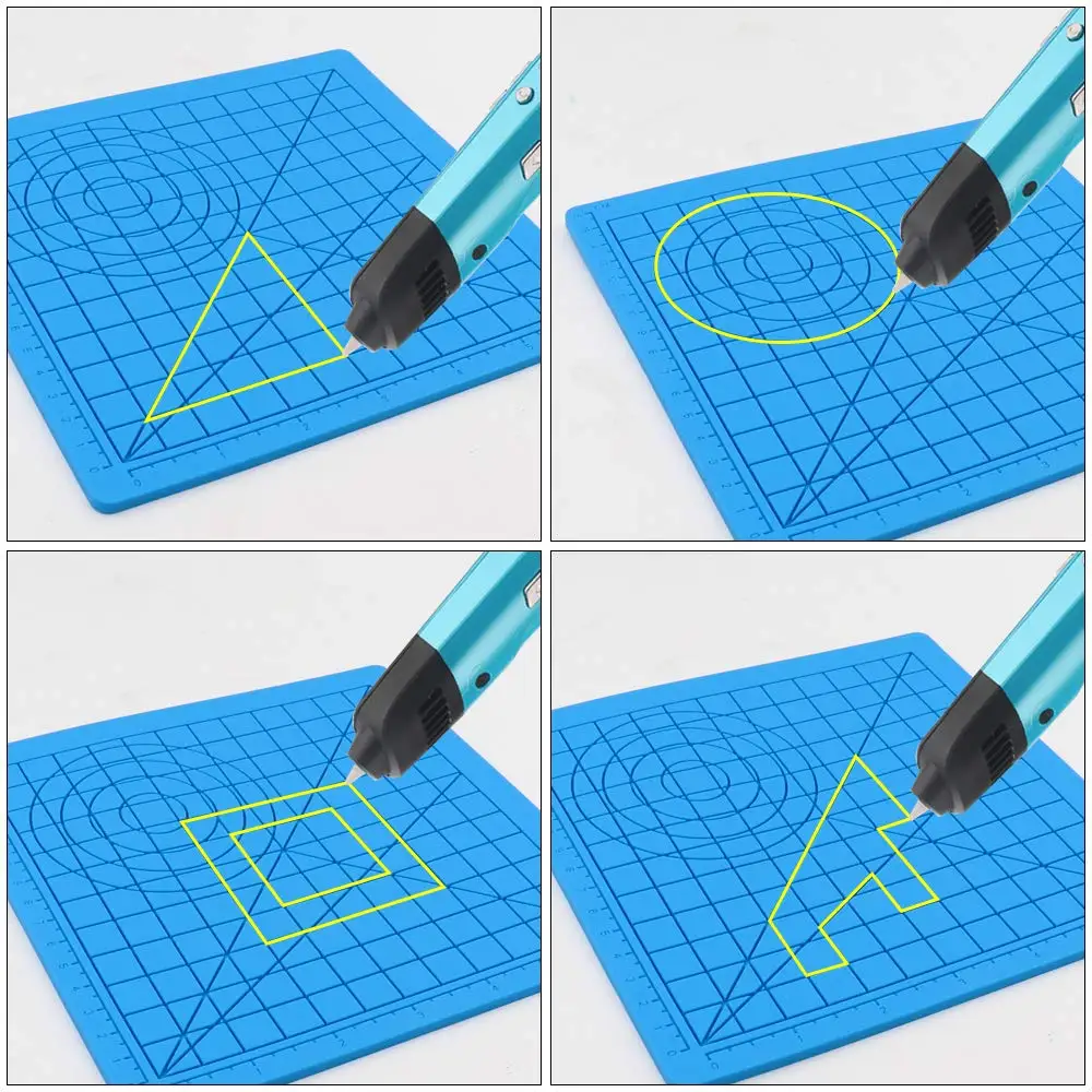 Tikar Desain Pena Cetak 3d Silikon, Alas Menggambar Ajaib, Alat Menggambar  Pena 3D Yang Bagus