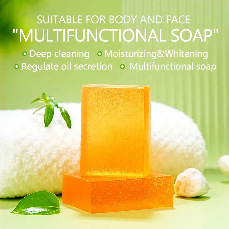 Private Moroccan Argan Oil Soaps Whitening Deep Cleaning Body Face Vitamin E Multi Functional Soap