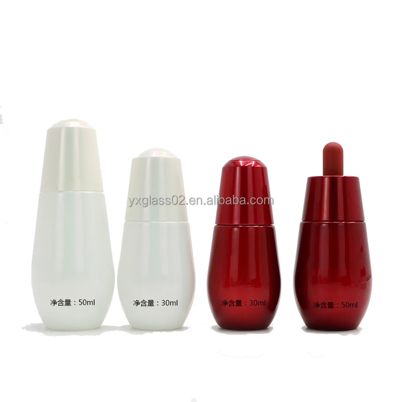 Cosmetic packaging bottle set special skin care packaging container toner lotion serum cream packaging container details