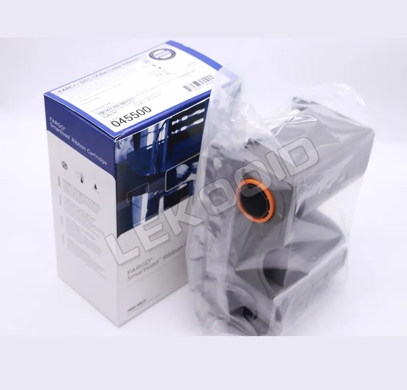 Fargo DTC1000 YMCKO Cartridge With Cleaning Roller | 45,000 Print Capacity Ribbon Kit