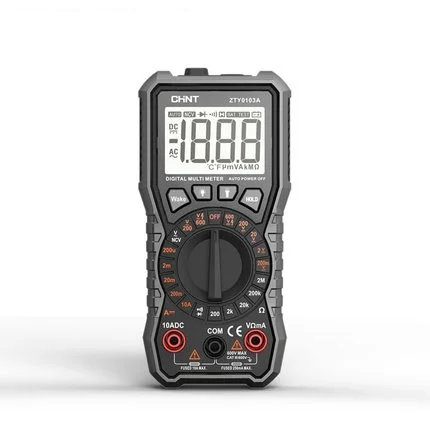 CHINT Industrial Use LED Display Smart Automatic Precision AC DC Voltage Digital Multimeter Tester for Sale