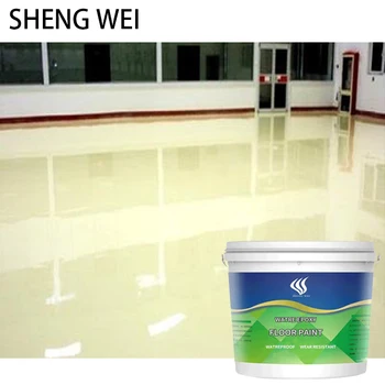 Water-based epoxy floor paint, cement floor paint, waterproof, abrasion-resistant domestic and outdoor floor paint20-1000kg