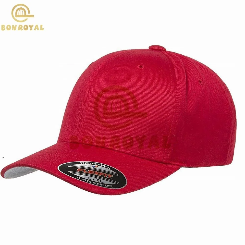 Custom Plain Flex Fit Hats Flex Fit Baseball Cap