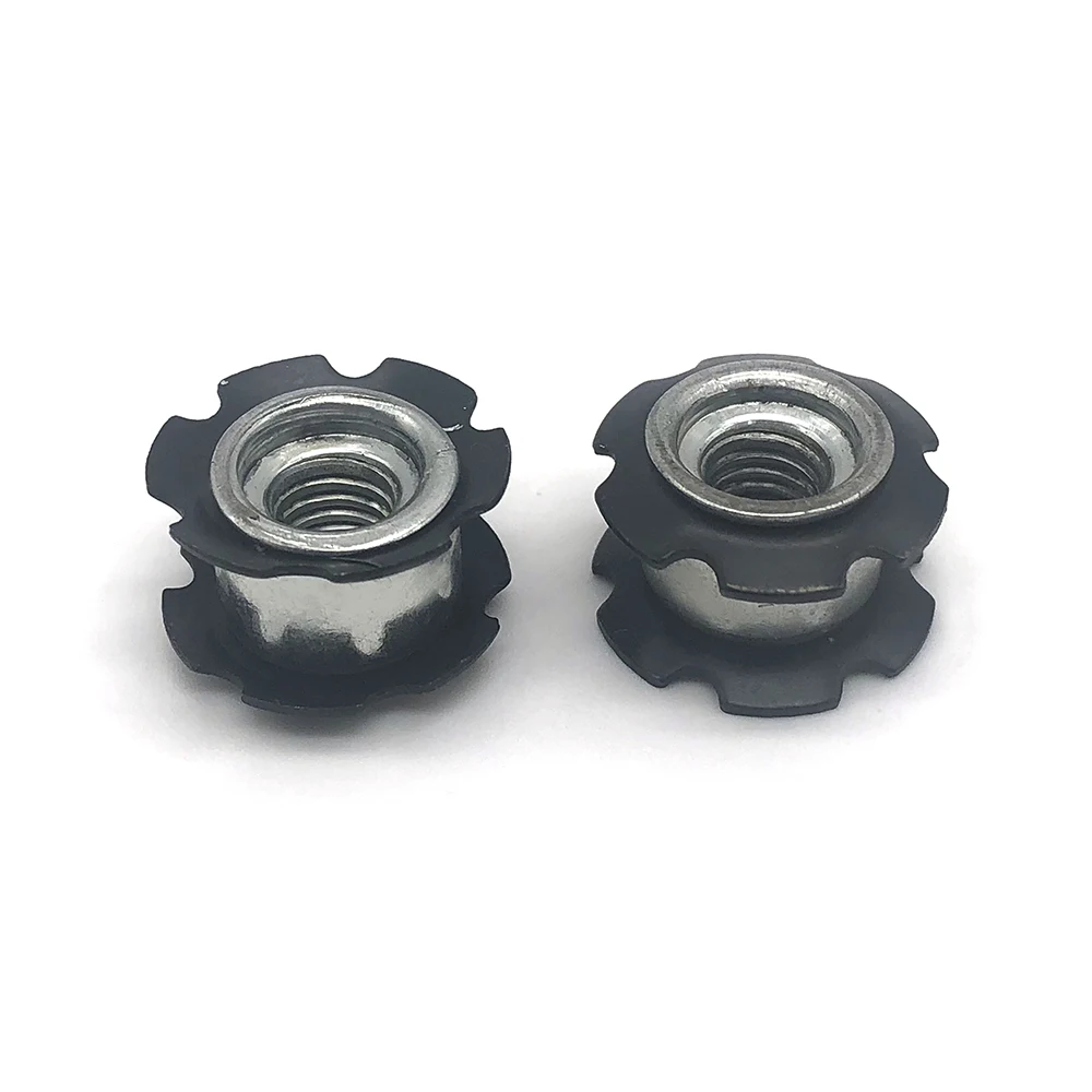 Spring Threaded Inserts Tube Star Insert Nuts Plum Shrapnel Nut M2 M5 M6 Quality Wholesale China Factory Nut