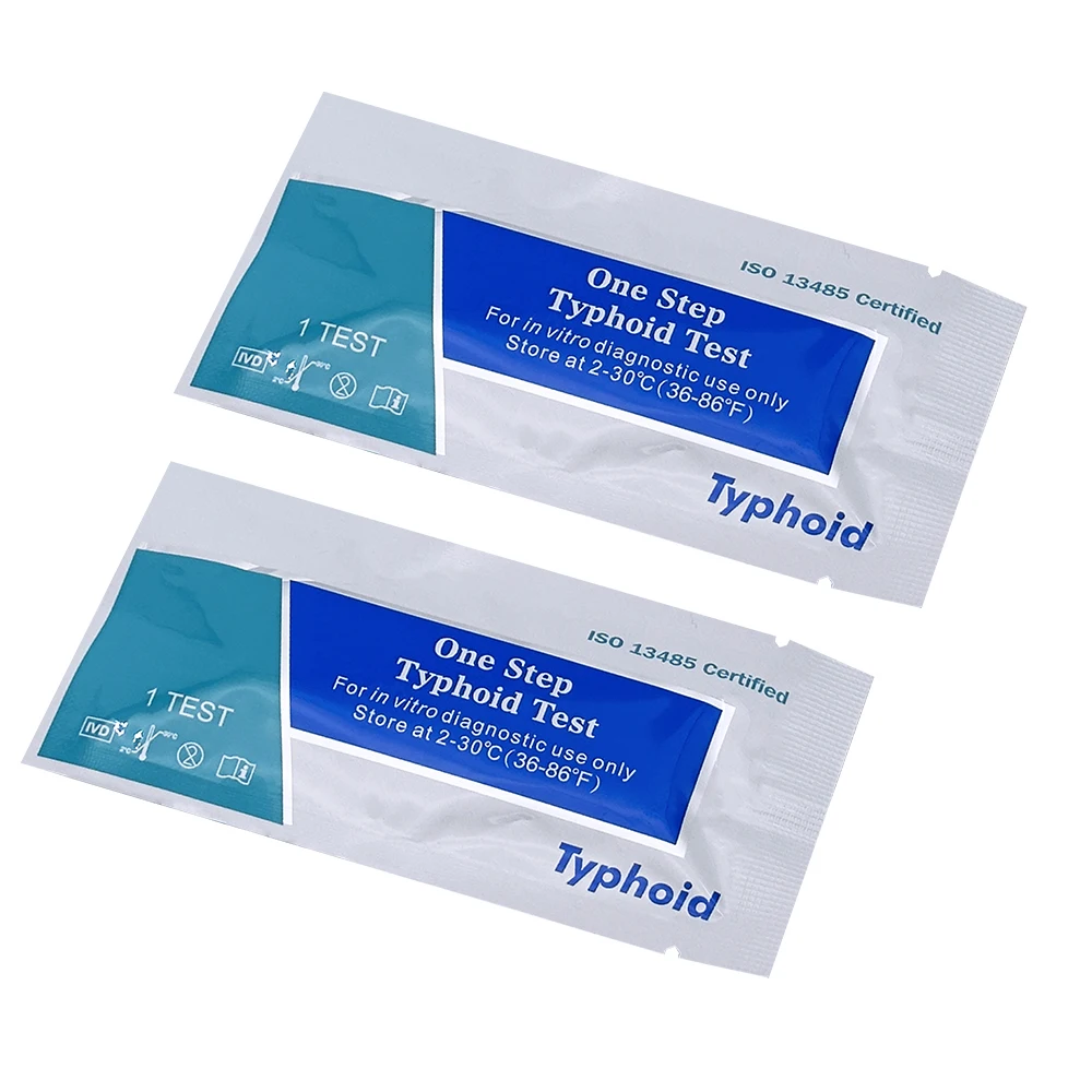 Medical Disposable Infectious disease 3.0 mm WB/Serum/Plasma Typhoid IgG/IgM Test Cassette