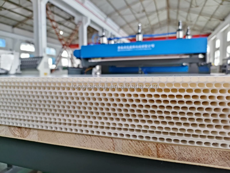PP Round Hole  Hollow Board Panel Making Machine for Solar Collector Panel Production