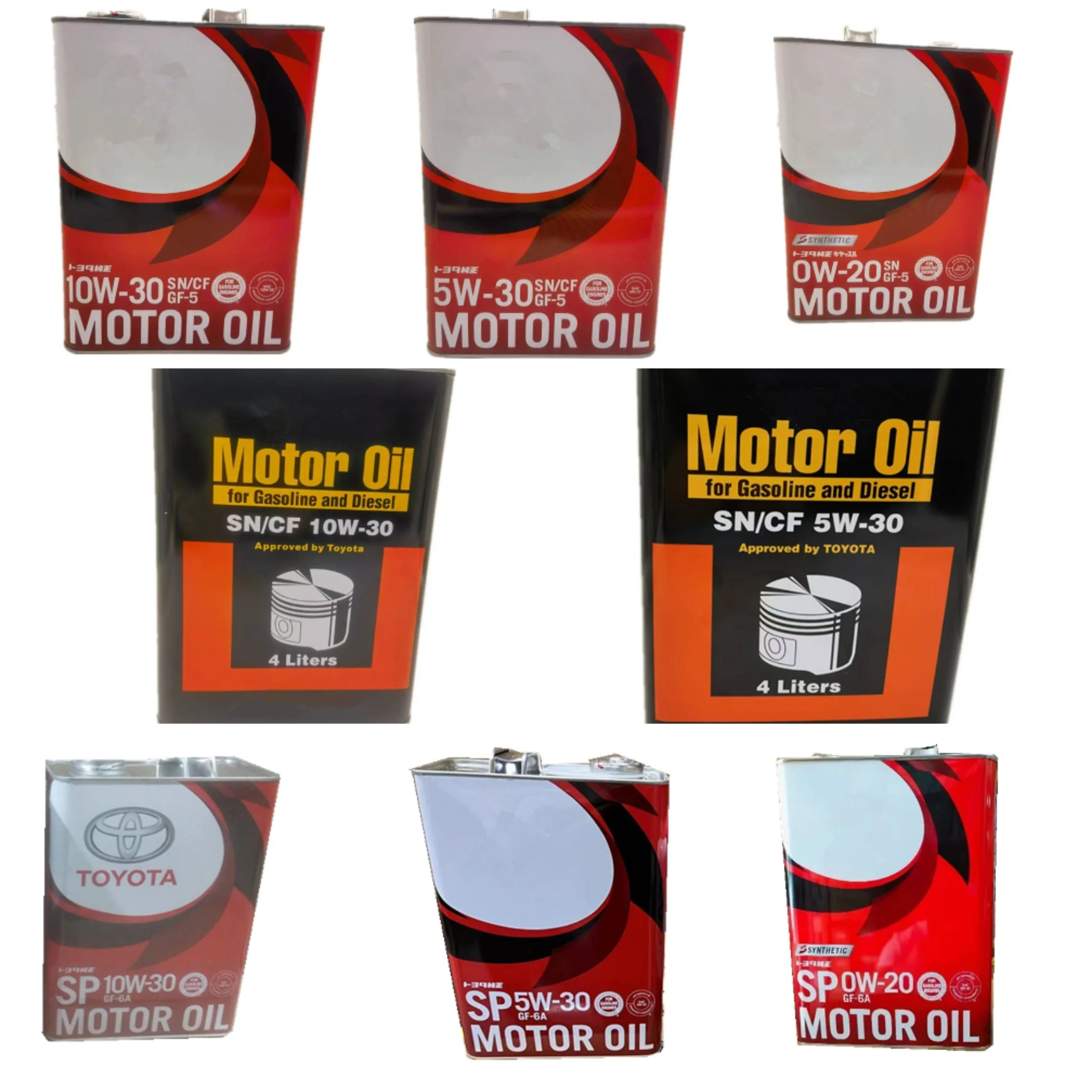 Toyota Iron Drum Lsp5w30 GF - 4 6 a Fully Synthetic Engine Oil