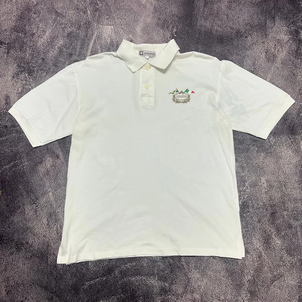 DCY 2025 Trending Product Custom Polo Shirt Men,White Polo Shirt for M