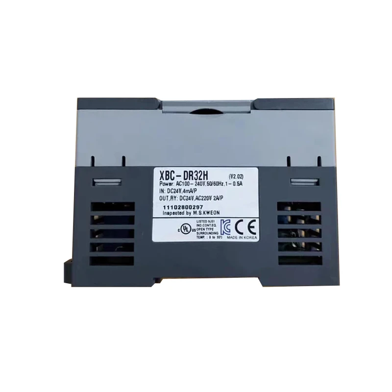 New Original XBC-DR32H XGB series PLC main unit with 32 I/O points and relay output. It delivers reliable logic control, timing and counting functions, supports flexible module expansion and communication connection. 