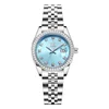 11k0209l azzurro cielo (cintura in acciaio massiccio da 28 mm)