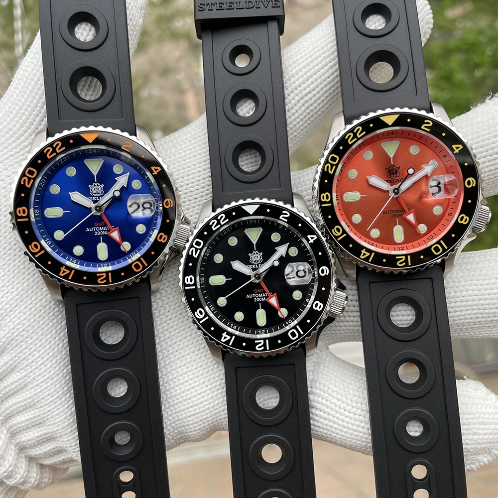 STEELDIVE SD1994 Men's Dive Watch - 42mm, 200M Waterproof