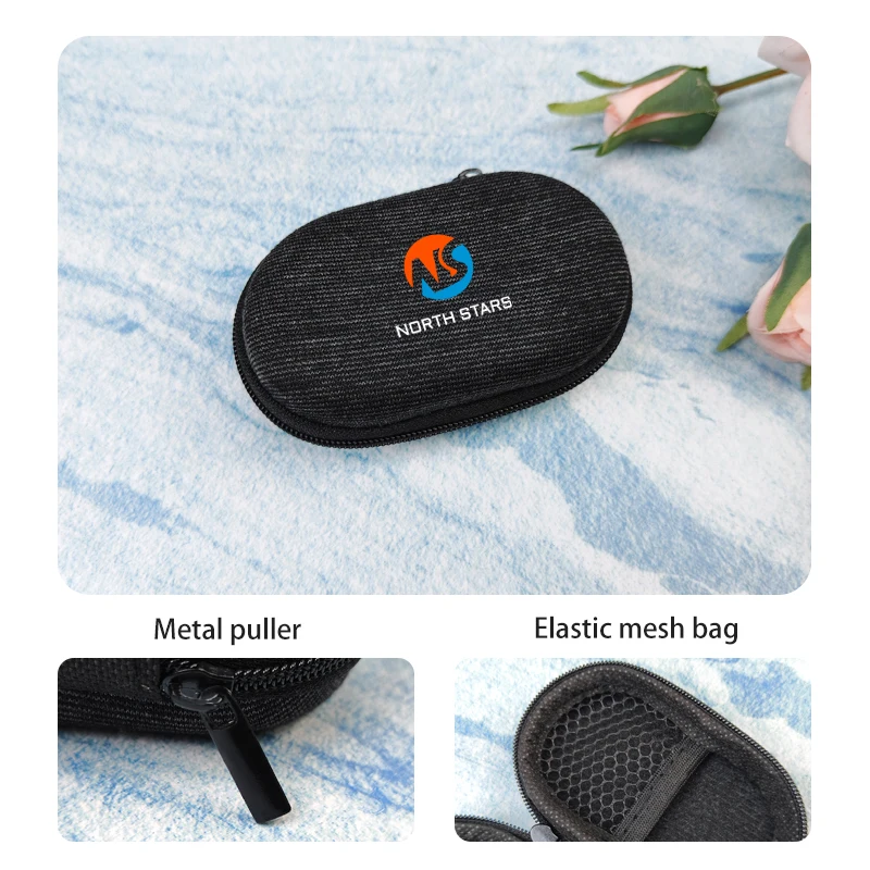 Custom USB Memory Cards Bag Mini Data Cable Case Electronic Accessories Storage Bag With Pocket details