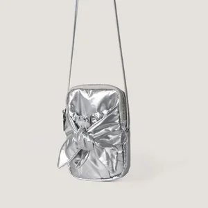 Factory Direct PU Nylon Material Soft One Shoulder Crossbody Zipper Handbag Women Shoulder