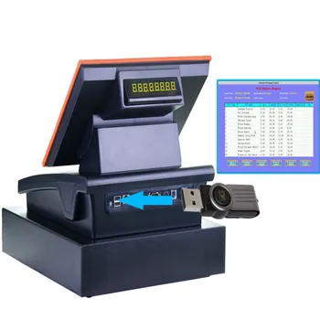 Plug and play All In One Pos machine/pos system/pos terminal with Thermal Printer, customer display, Cash box, Software