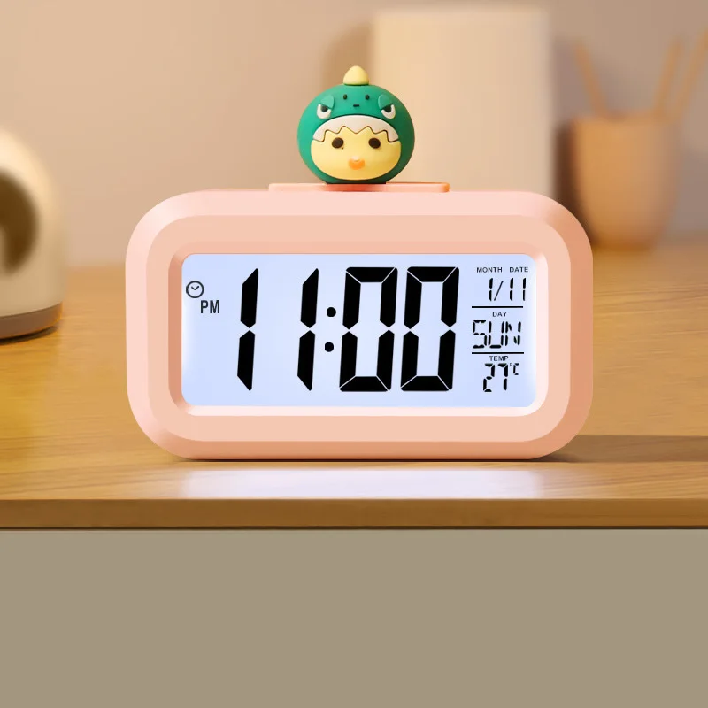 Cute Cartoon Pomodoro Study Timer - Digital Desk Clock with Alarm ...