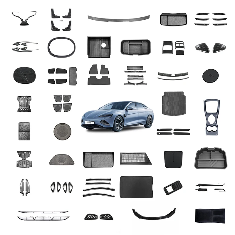 BYD Shark 6 シーラーク Song Plus Dolphin Seal Sealion 7 車フェンダー ボディーキット カーマット サイドステップ スキッドプレート用パーツ