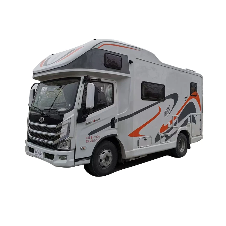 YUEJIN Camping RV Caravan Truck Self-Driving Tour Vehicle