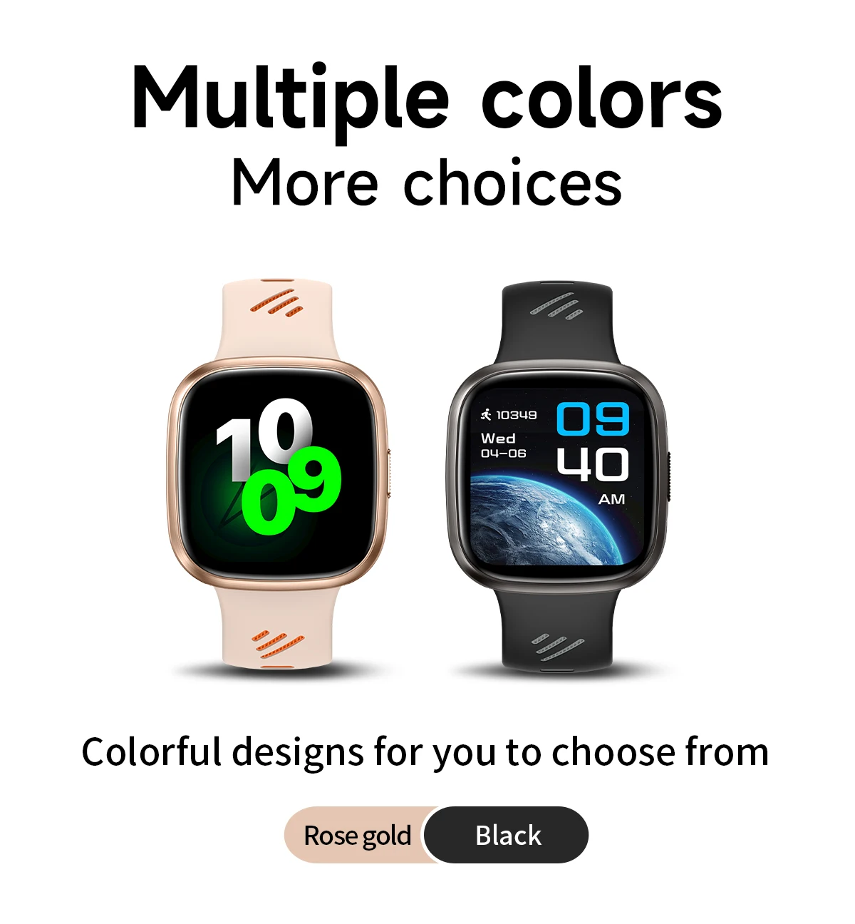 product waterproof heart rate sleep fitness smart watch for men women bt call message tracker sports modes compatible ios watch case-5