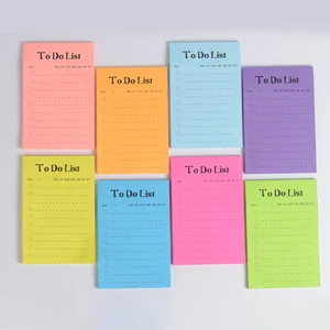 Custom Logo A6 Tear-off Calendar Notepads 50 Page Offset Paper Memo Pad Loose Leaf Office Promotional Notepad
