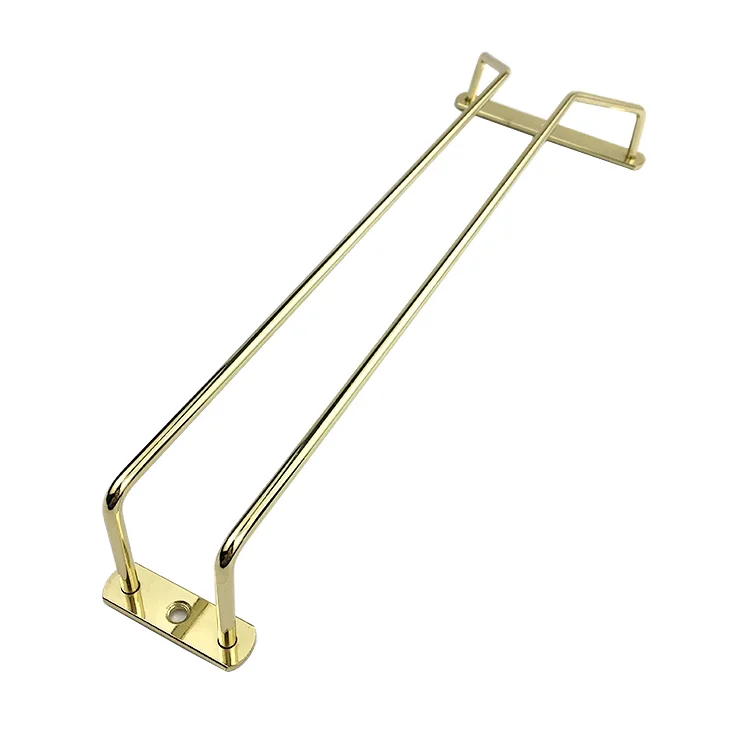 35cm 27cm Customized Color Modern Stainless Steel Eco-Friendly Wine Glass Rack Wire Hanging Hanger Cooler Storage Business Gift