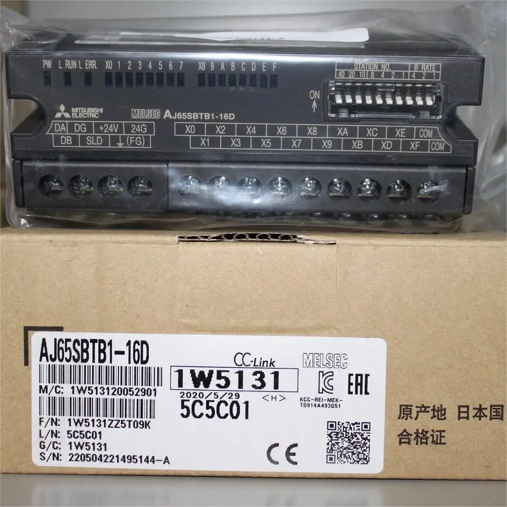 オリジナル新品 MELSEC CC-Link コンタクト出力モジュール AJ65SBTB1