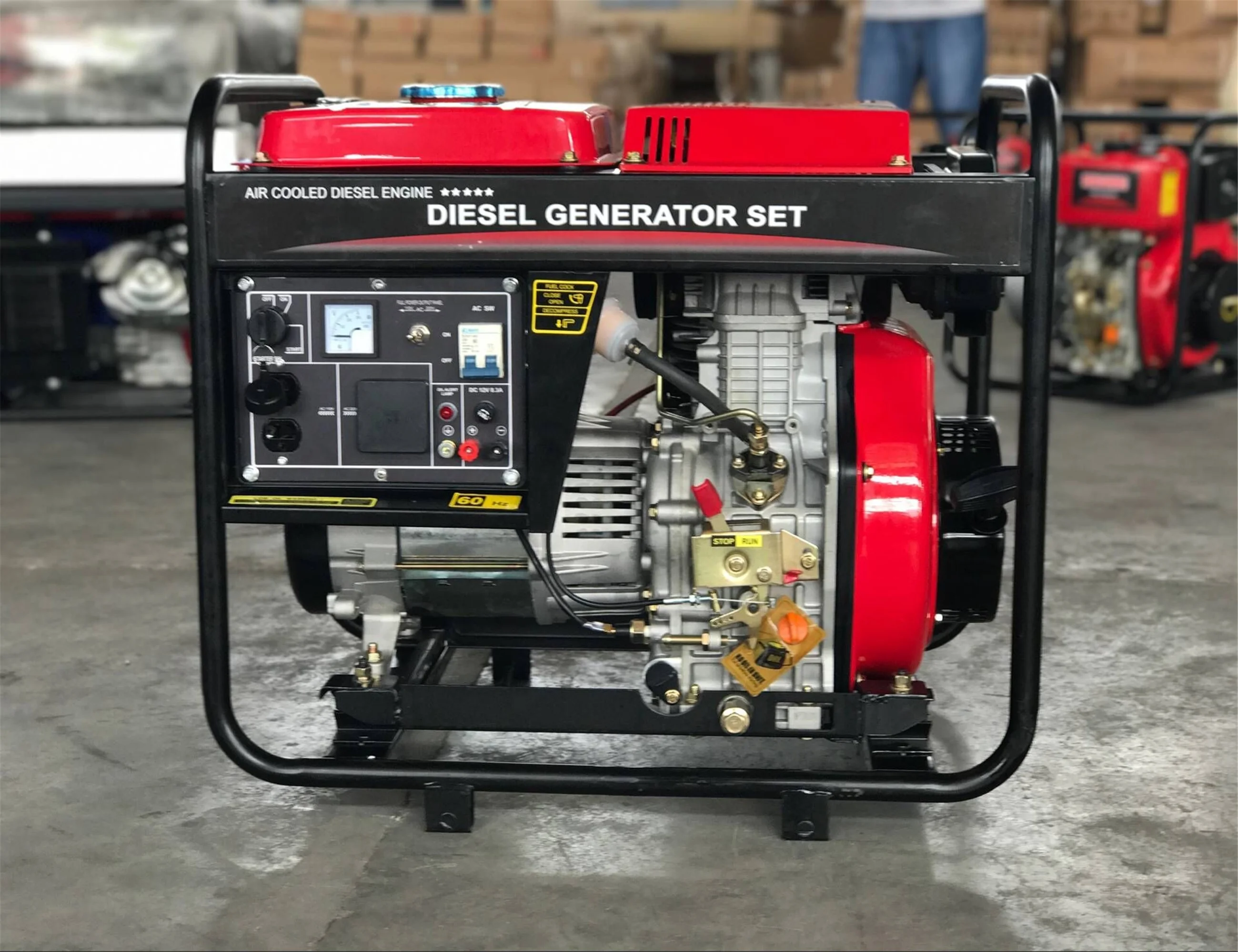 Diesel Welding Generator 3phase 5kva  Engine Welding Machine
