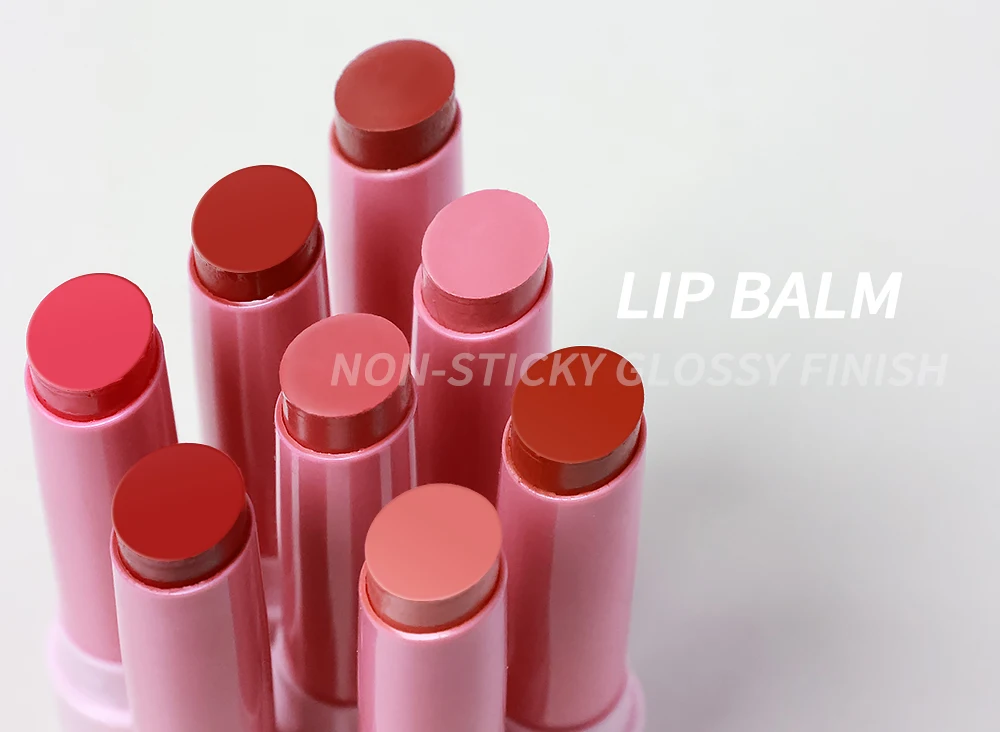 Glossy Lipgloss Tinted Lip Balm Butter Lipbalm,Hydrating Lip Gloss Lip