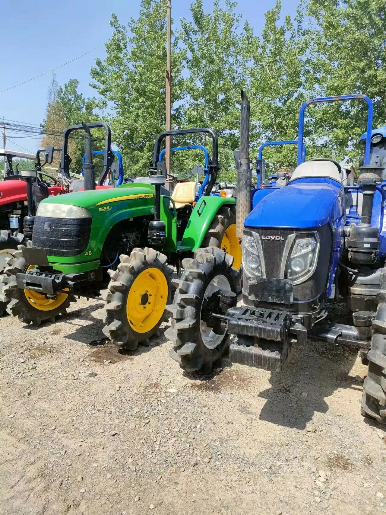 6b1204 120hp Used 4x4 Second Hand Farm Tractors From Japan Two Wheel