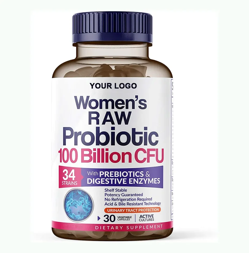 Gummy Probiotic 100 Billion 34 Strains Probiotic & Prebiotics Women's Probiotic Gummies