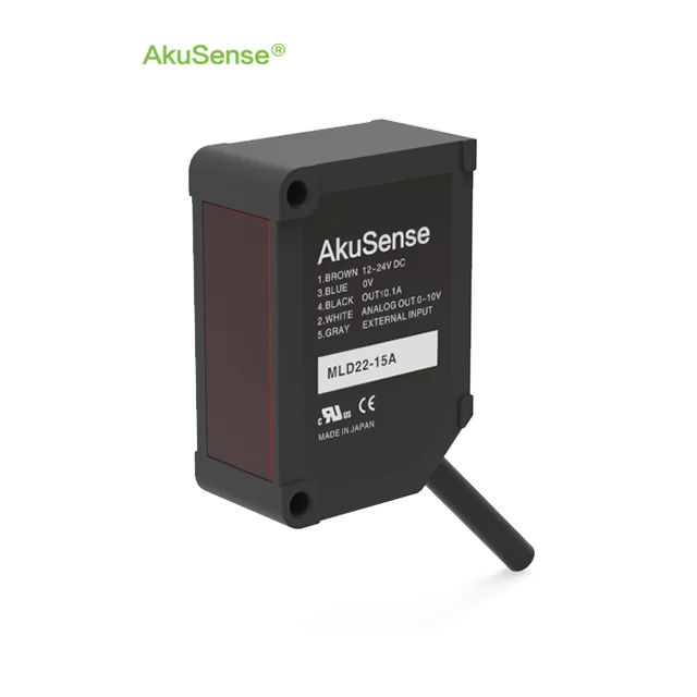 New and Origin Banner Akusense Displacement Sensor RS485 Laser Distance Sensor Price Range 50 to 150 mm