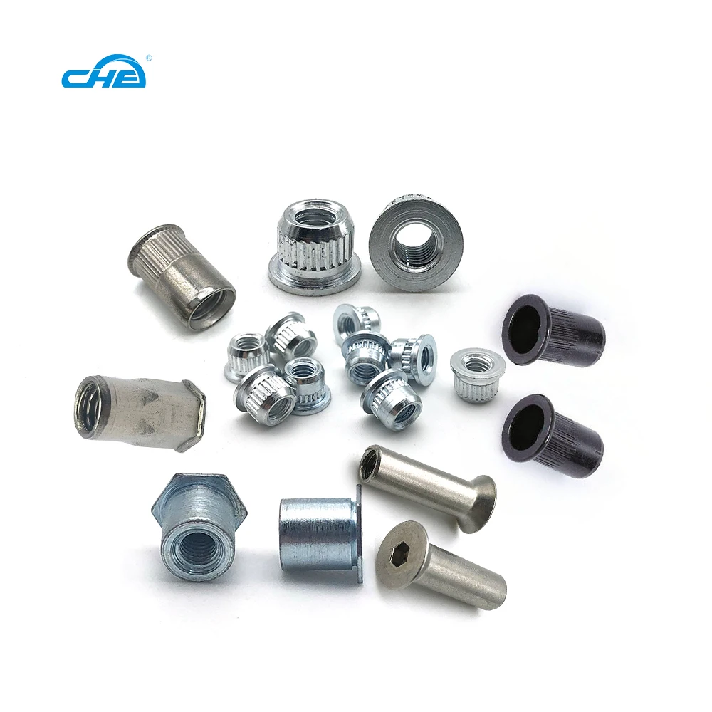 Dadi Manicotto Testa Piatta M6 - 100 Pezzi Zincati Per Arredamento E Fai-Da-Te - Foto 3