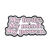 2 MI CUERPO MI MENTE MI PODER rosa