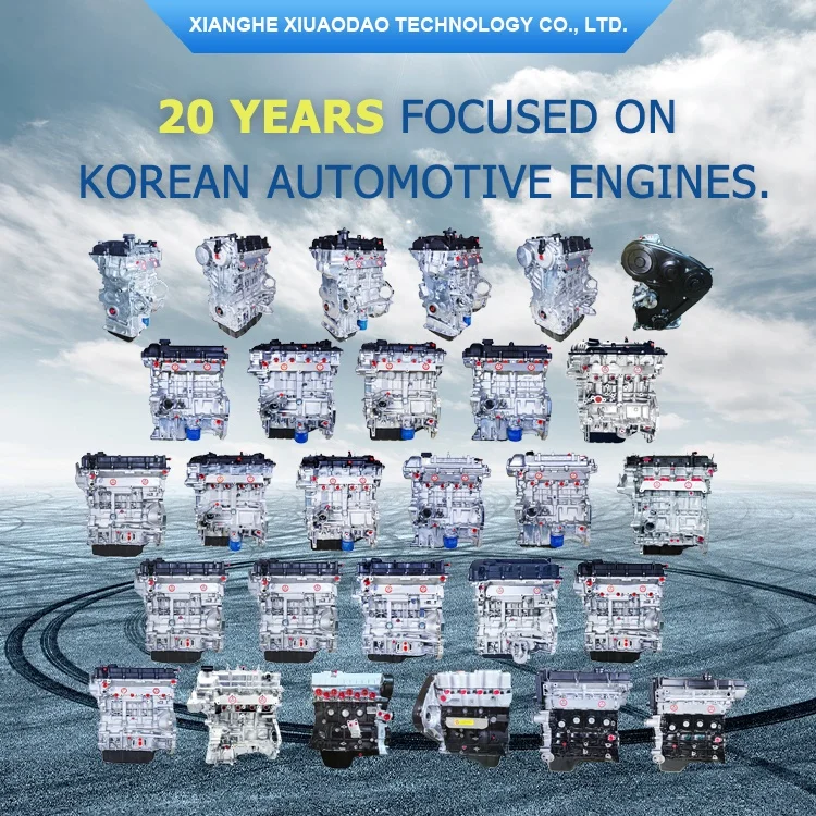 Petrol Motor G4KF Engine 2.0L Korean G4KF Auto Engine Long Block for Hyundai Genesis Coupe 1