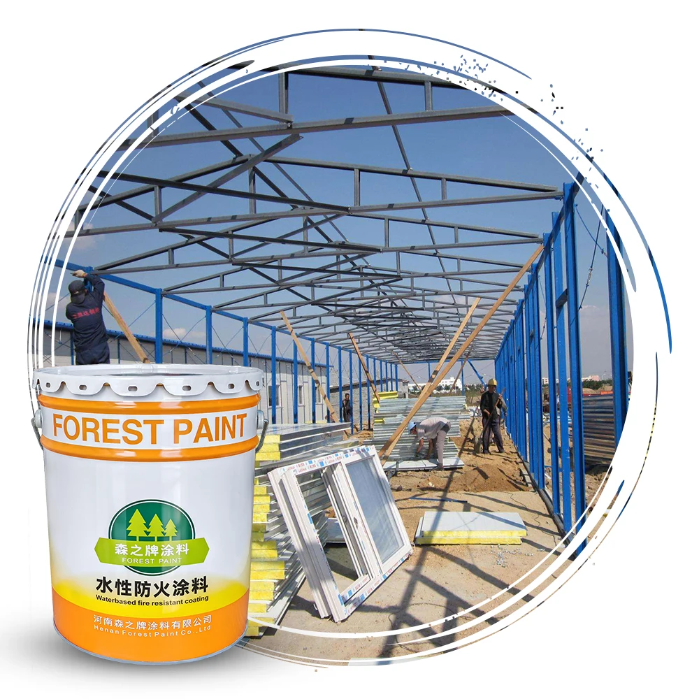 Steel Structure Fire Proof Paint Ultra-Thin Coating