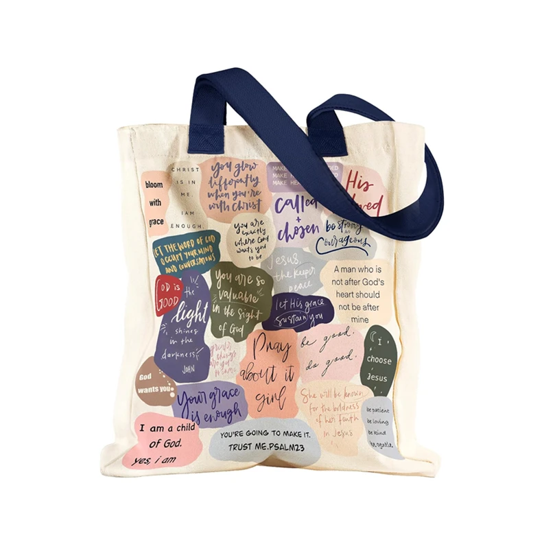 Silk Custom Printed Tote Bags Silk Screen Wholesale Tote Bags For