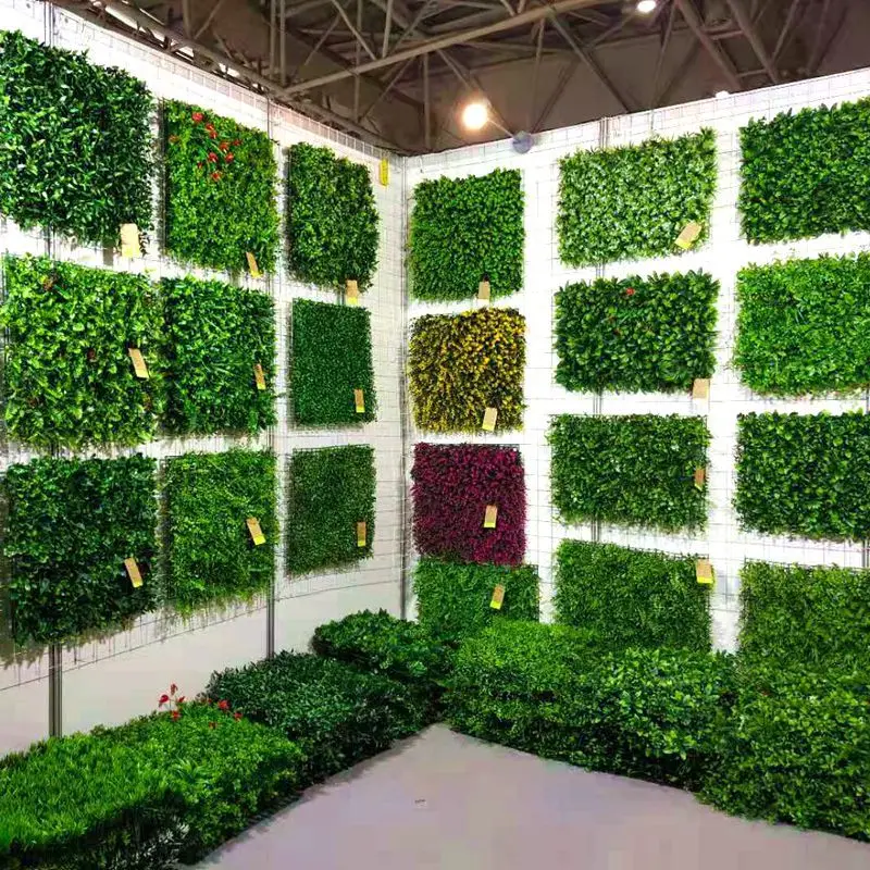 New Design Customized Jungle Style Vertical Plants Wall Artificial Wall