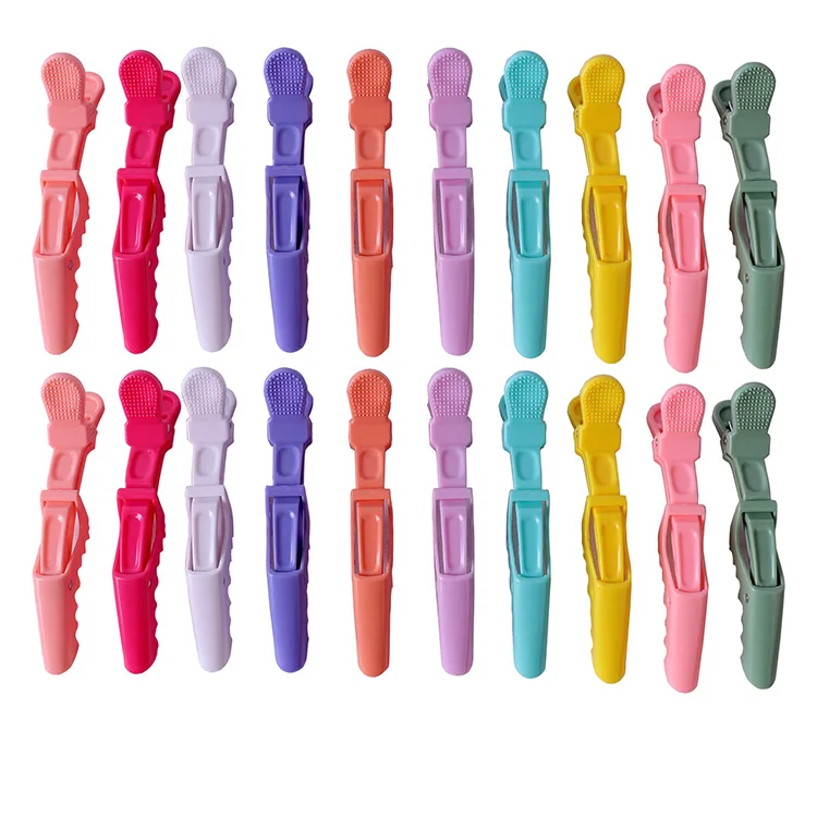 Красочные зажимы для волос типа «крокодил», Профессиональные парикмахерские зажимы, женская заколка для волос «крокодил», заколка для волос, инструмент для укладки волос в салоне