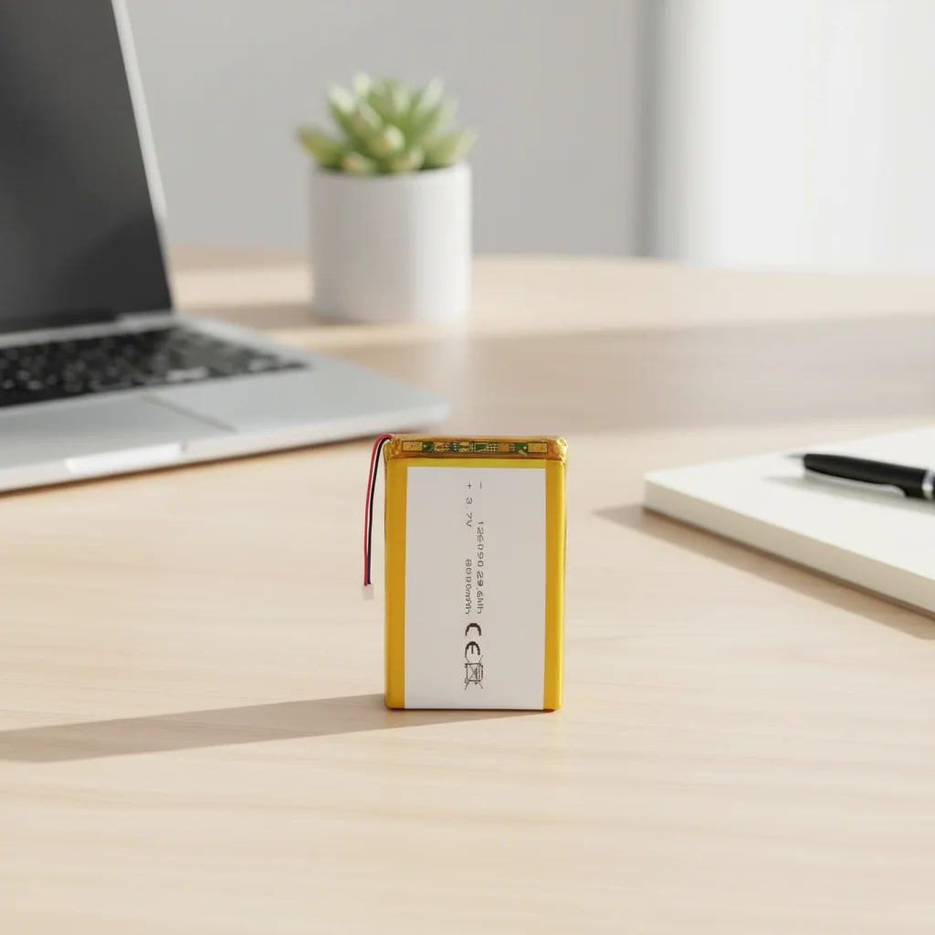 3.7V 8000mAh Li-Polymer Battery Pack 126090 | Rechargeable LiPo Battery with PCM / Custom OEM Hac910680eb6847fe9910737a3a8684b7e