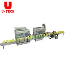 Automatic 5L 10L Bottle 20L Jerry Can Drum Pesticide Chemicals Hypochlorous Acid Weighing Filling Capping Machine