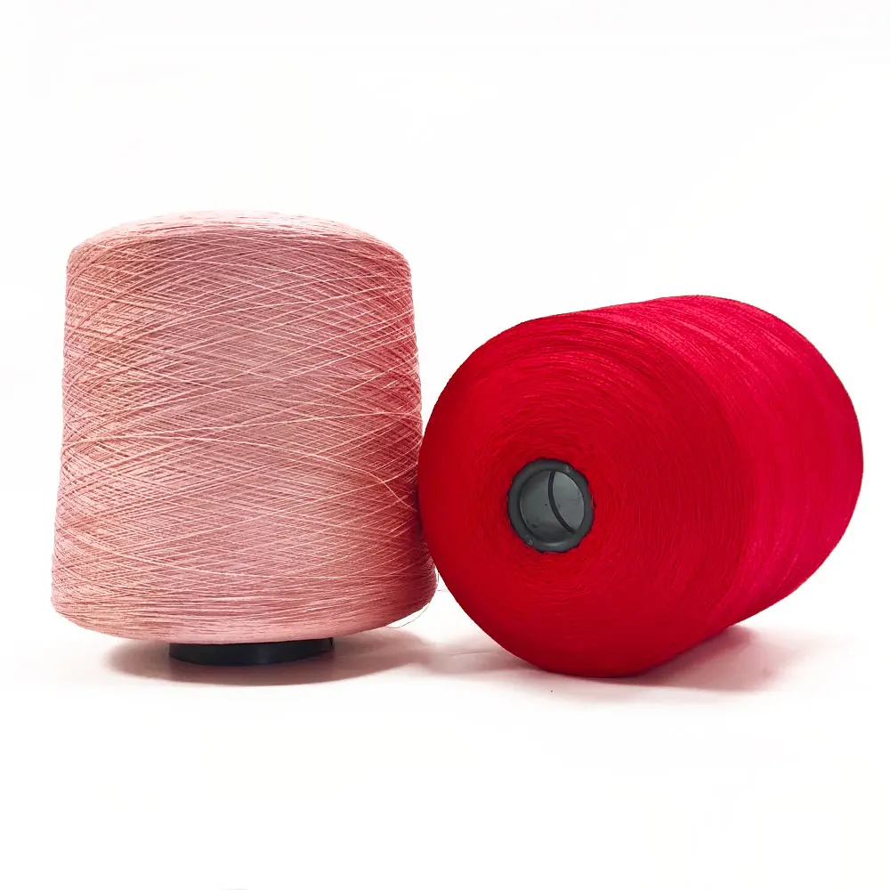 65% Viscose 35% Nylon Ice Yarn  hot selling high quality factory price ring spun yarn 24S 30S supplier