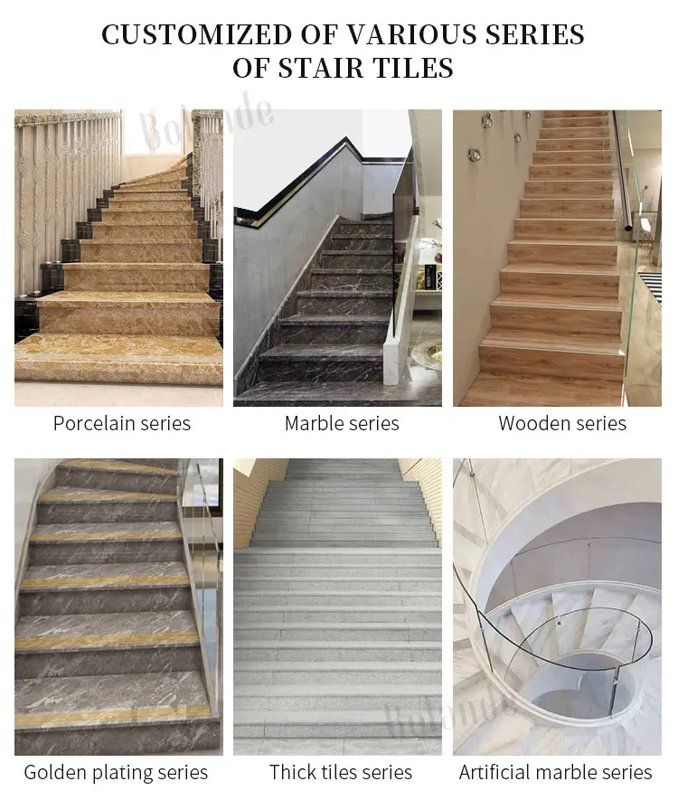 Grey Ceramic Stairs Tiles Anti-slip Groove Matt Fliesen Brick Terrace ...