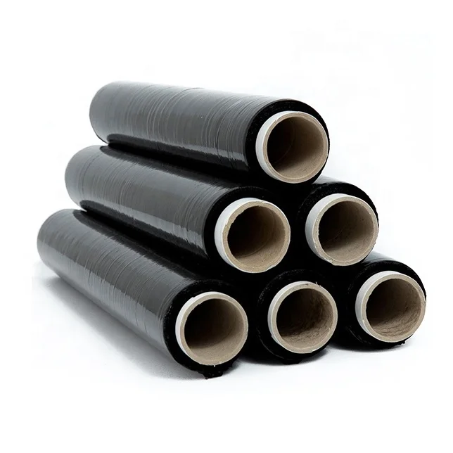 Hand Custom Wrap Shrink Stretch Carton Roll Wrap Adhesive Lldpe Roll Hand Film Pallet Wrap Industrial Lldpe Stretch Film