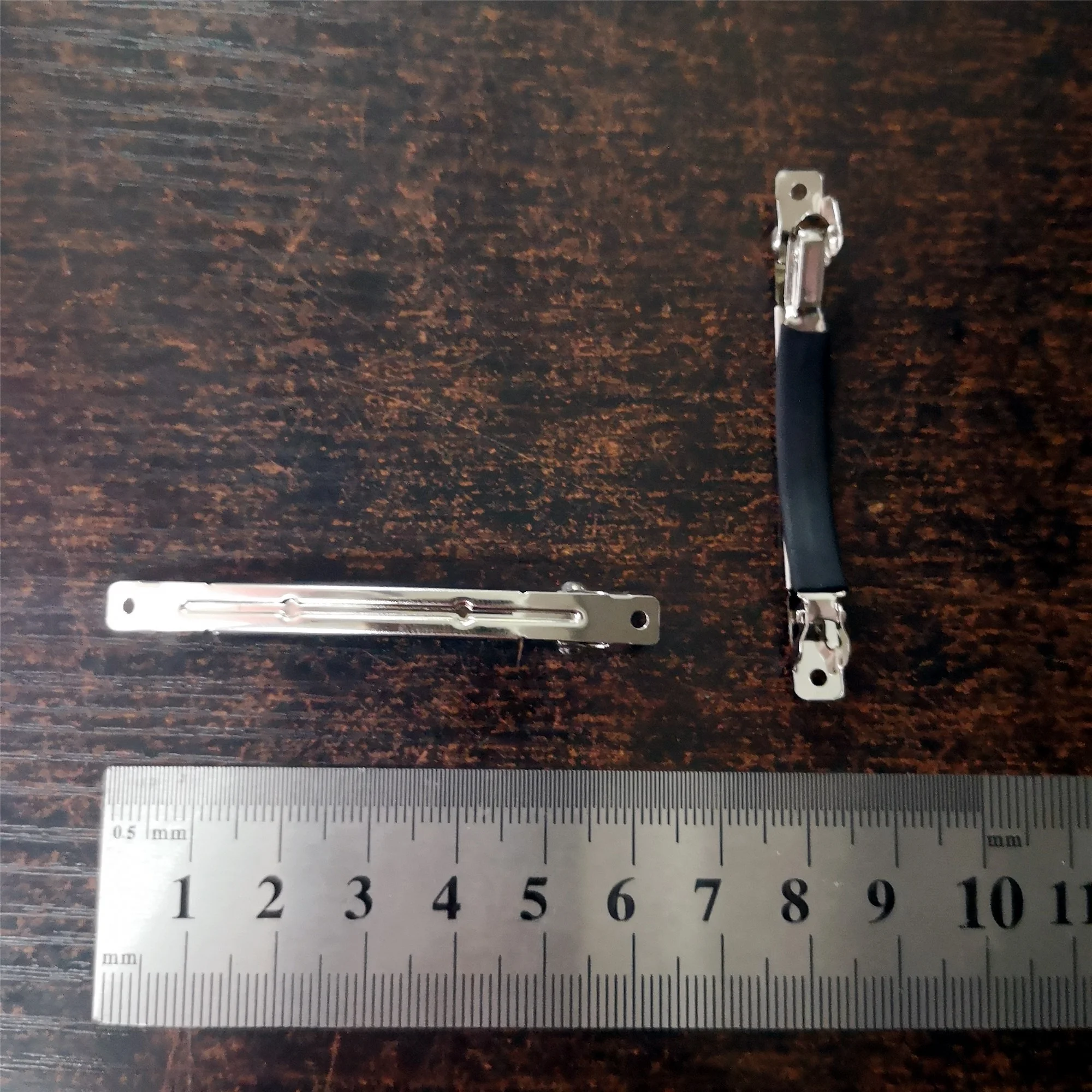 Оптовая продажа 6 см корейские заколки для волос одно слово пружинный зажим Сделай Сам заколки для волос аксессуары