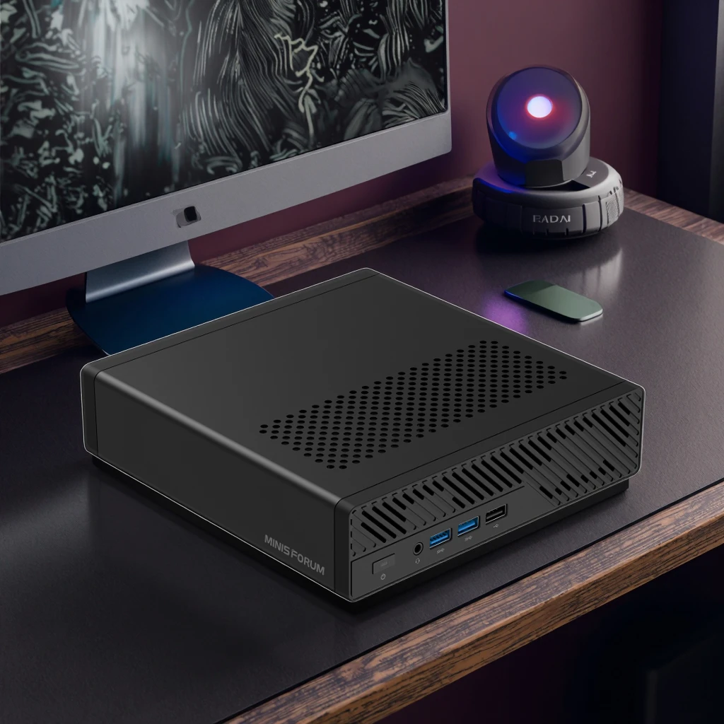 MINISFORUM MS-A2 Mini PC: AMD Ryzen 9, 2x10G SFP, WiFi 6E, 3 NVMe