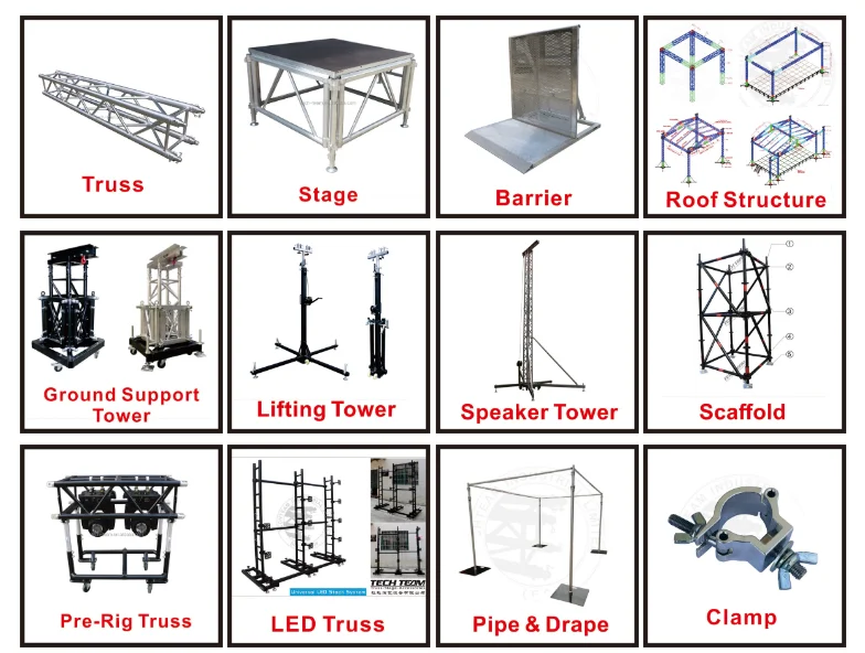 Outdoor and indoor line array scaffold layer truss event stage| Alibaba.com