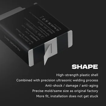 FB-AHDBT-901C Wholesale FB Anti-cold Rechargeable Digital Battery for GoPro Hero 11  GoPro Hero 10  GoPro Hero 9 detail image