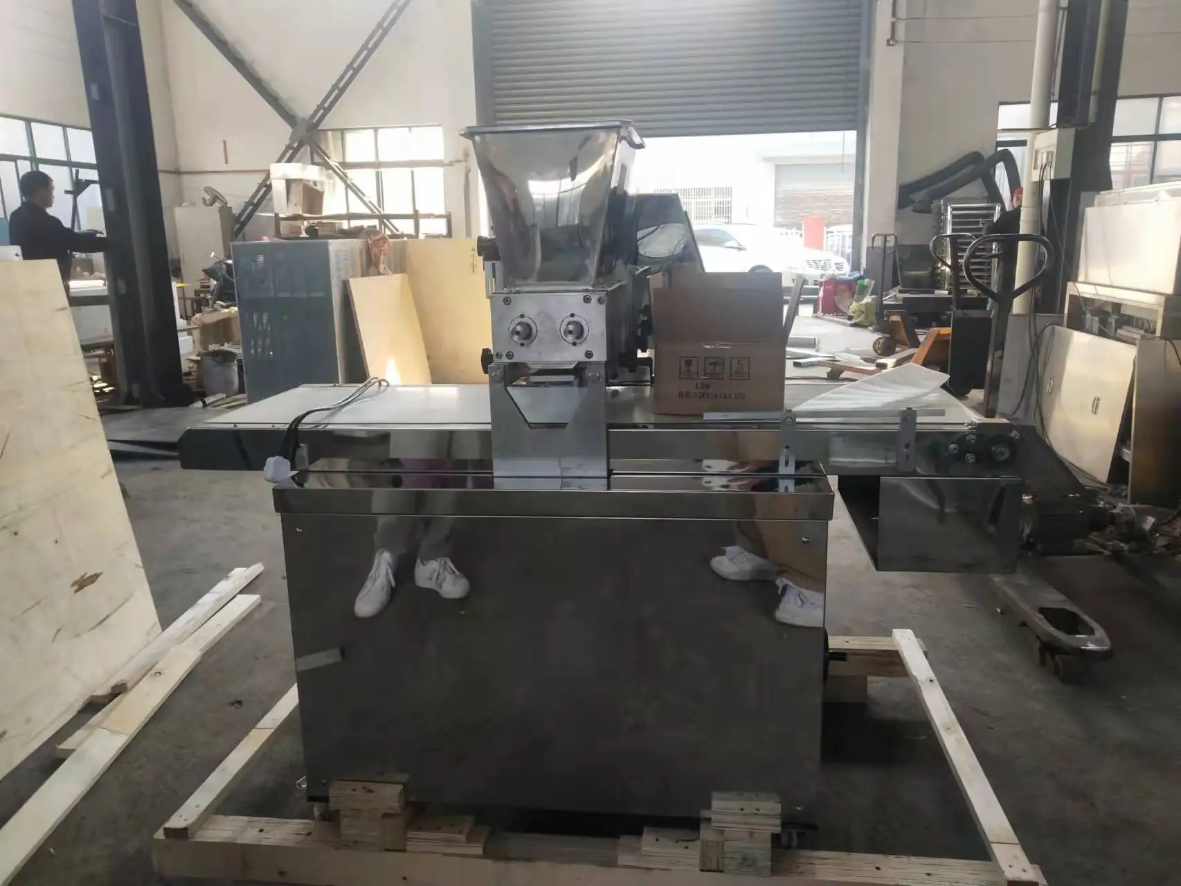 Semi Automatic Biscuits Making Cookies Manufacturing Machine