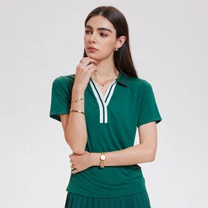 Manufacturers Women's Polo Shirts Summer Sports Running Golf Top Quick Dry T-Shirt Short Sleeve