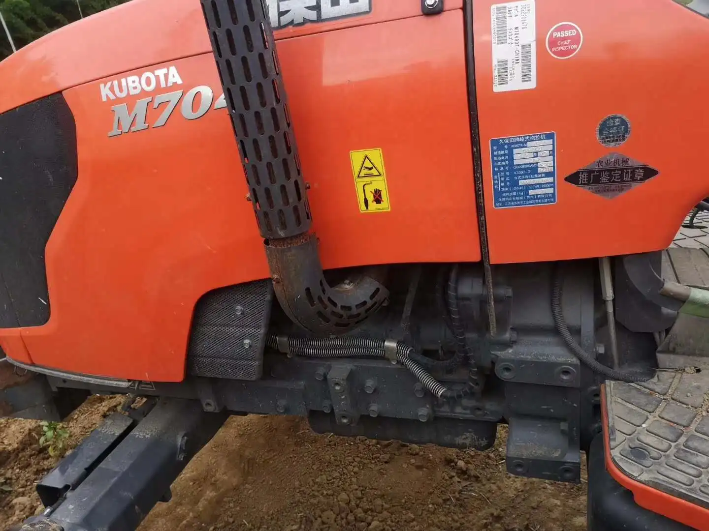 Agricultural Machinery 4x4 Used M704k 70hp Kubota Tractors For Sale