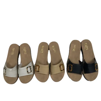 Women's Summer Beach Shoes Non-Slip Jelly Sandals Closure Cushioning Square Light Weight Fashion Trend Sandal